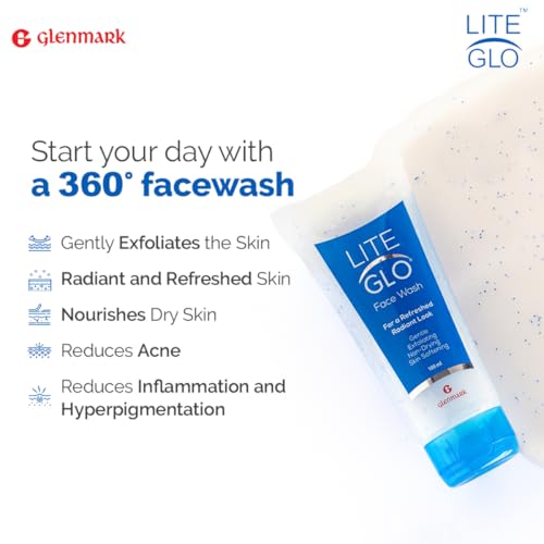 LITE GLOW Face Wash Glenmark (100ML)