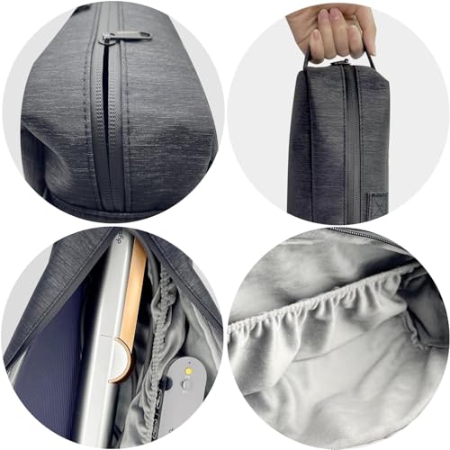 Travel Case Compatible with Supersonic r Hair Dryers, Portable Supersonic Travel Storage Bag, Carrying Case Organizer for Shark Flexstyle and Attachments