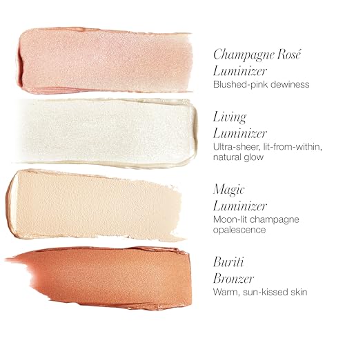 RMS Beauty Lip2Cheek Glow Quad ? Creamy Multi-Use Blush & Lip Color Palette with 4 Radiant Shades, Hydrating Formula for Natural Radiance, Long-Lasting, 0.42 oz