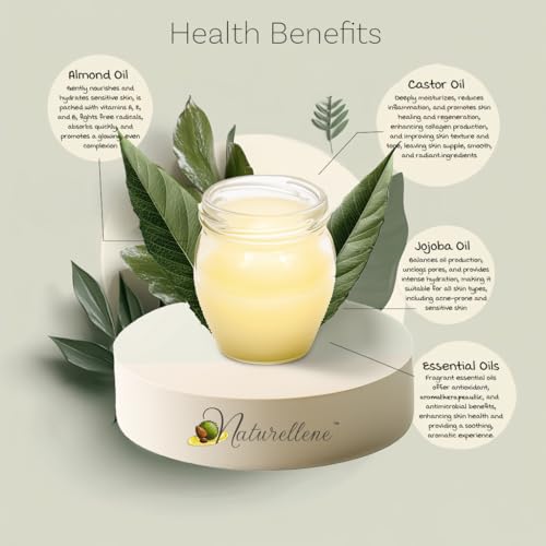 Original Scent, Natural Lotion, Body Moisturizer, Face Cream, No Petroleum Organic Castor & Jojoba Oil Aftershave Balm Beard Oil Eye Makeup Remover Diaper Rash Cream Tattoo Aftercare in Glass, 6 fl oz