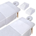 2 Sets Microfiber Massage Table Sheets, 3 Piece Reusable Massage Bed Cover Per Set, Lash Bed Cover Soft, Light-Weight, Stain & Wrinkle Resistant for Spa Beauty Tattoos