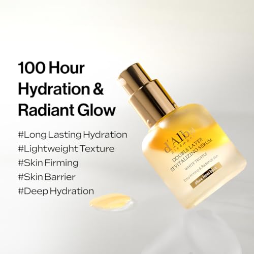 d'Alba White Truffle First Spray Serum and Double Layer Revitalizing Serum Bundle