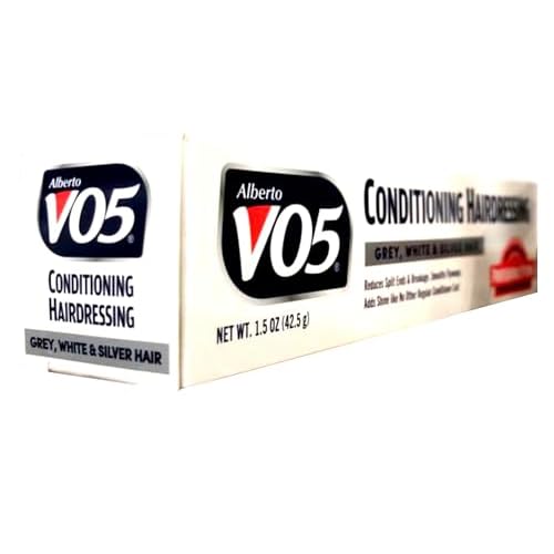 Alberto VO5 Conditioning Hairdressing for Gray/White/Silver Blonde Hair, 1.5 oz (42.5 g)