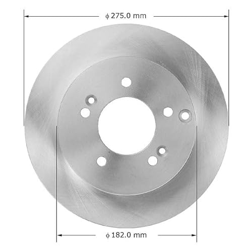 Bendix Premium PRT5868 Rear Brake Rotor for Kia Rondo 2012-2007