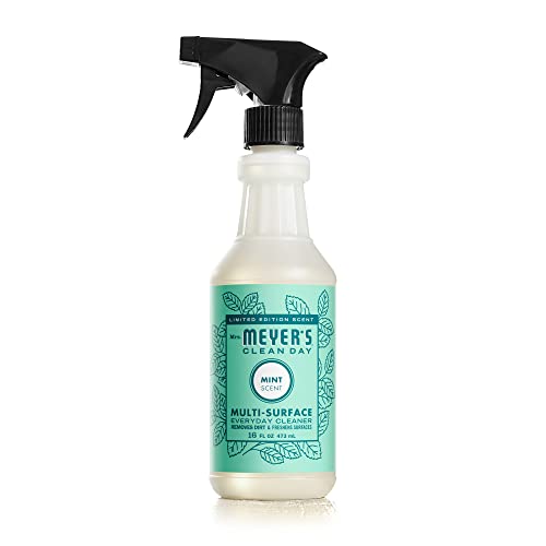 MRS. MEYER'S Clean Day All-Purpose Cleaner Spray, Mint, 16 fl. oz - Pack of 3