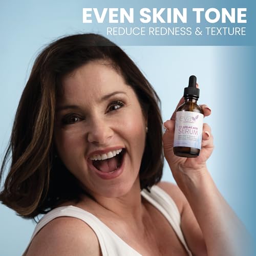 Azelaic Acid 10% Facial Serum ? With Niacinamide, Hyaluronic Acid ? Lightweight Face Serum ? 2 oz
