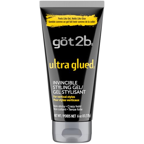 Got2b Ultra Glued Invincible Styling Hair Gel, 6 Ounce