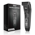 Beard Trimmer for Men Adjustable: Professional Cordless Trimmer with 20-Length Dial ? Waterproof Hair Clippers w/Stainless Steel Blades for Beard, Mustache & Face Grooming ? Gifts for Dad & Him