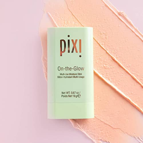 Pixi Beauty On-the-Glow | Colorless Solid Moisturizer Stick | Multi-Use Moisturizer | Travel-Friendly Hydration Anywhere You Go | 0.67 Oz