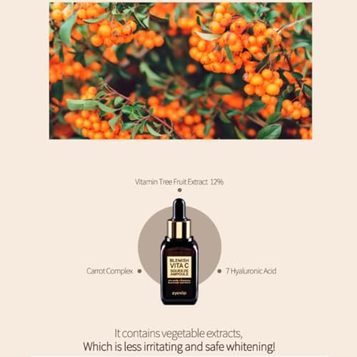 Blemish Vita C Squeeze Ampoule 1.01?oz - Niacinamide, Vitamin C & Hyaluronic Acid Serum for Hydration and Skin Balance, Korean Skincare