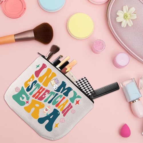 FOTAP Scout Troop Leader Cosmetic Bag Girl Leader Zipper Pouch Troop Cosmetics Bag Scout Leader Gift (scout leader)