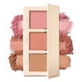 Jouer Pr?t-?-Porter Blush & Bronzer Palette - 2 Luminous Blushes + 1 Matte Bronzer, Travel-Friendly with Mirror, Talc-Free Formula, 0.42oz