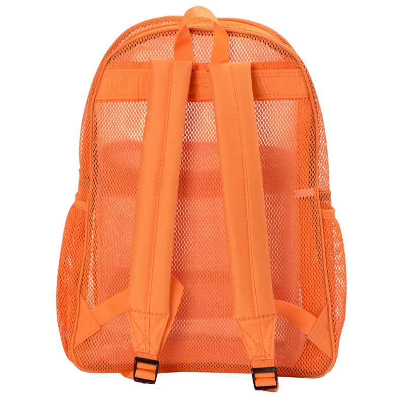 Heavy Duty Mesh Backpack for Students and Gym - Transparent See Through Design