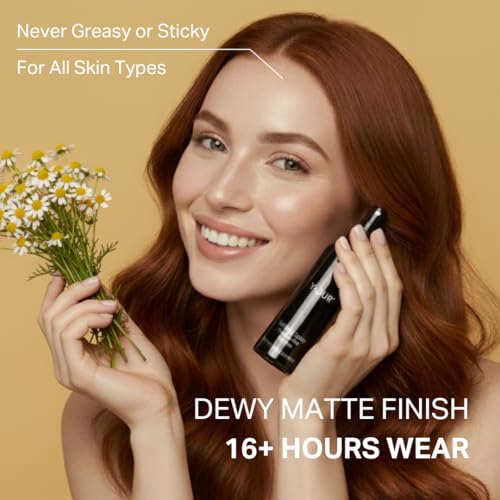 Y'OUR Anti-Smudge Silky Setting Spray: 16HR+ Makeup Lock | Transfer & Water Proof | 2-in-1 Hydrating & Calming Mist with Vitamin E | Ultra Fine Vegan Mist | Alcohol-Free, Paraben-Free, Gifts for Women