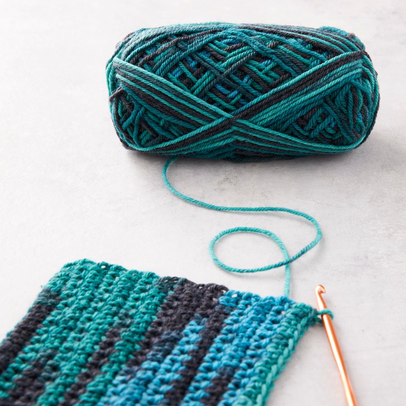 Assorted Sock Yarn Pack - 18 Skeins for Knitting and Crocheting