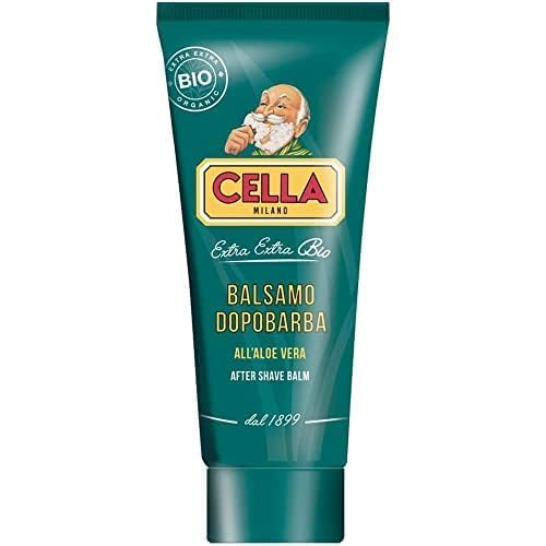 Cella Milano Aftershave Balm ? Soothing & Hydrating Post-shave Formula for All Skin Types, Enriched with Aloe Vera, 100?ml ? Irrestistible Pink Pepper & Precious Woods Scent, Made in Italy