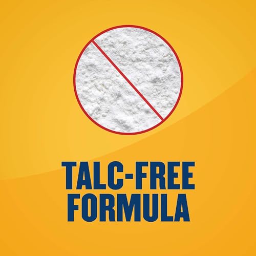 Gold Bond Medicated Powder Triple Action Relief 10 Ounce - Pack of 5 (Talc-Free)
