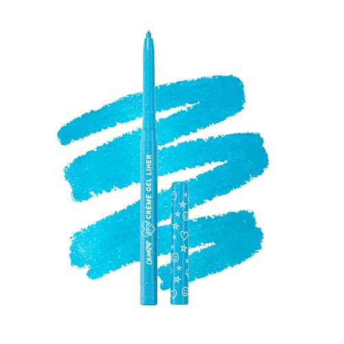 ColourPop Cr?me Gel Waterproof Eyeliner - 18HR Wear, Ultra-Pigmented Eyeliner Pencil with Matte & Metallic Finishes - Smudge-Proof, Vegan & Cruelty-Free - Crystal Crush (0.01 oz)
