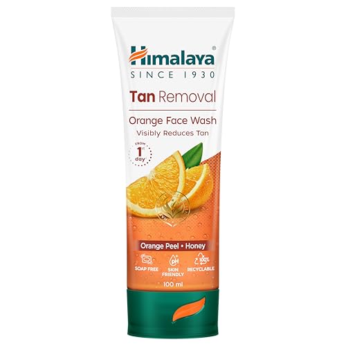 Himalaya Tan Removal Orange Face Wash, 100ml