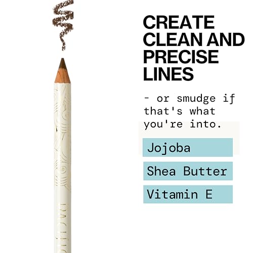 Pacifica Waterproof Eyeliner Pencil ? Fringe Brown Liner Longwear, Smudge-Proof, Eye Liner Eye Makeup Vegan & Cruelty-Free Ophthalmologist Tested