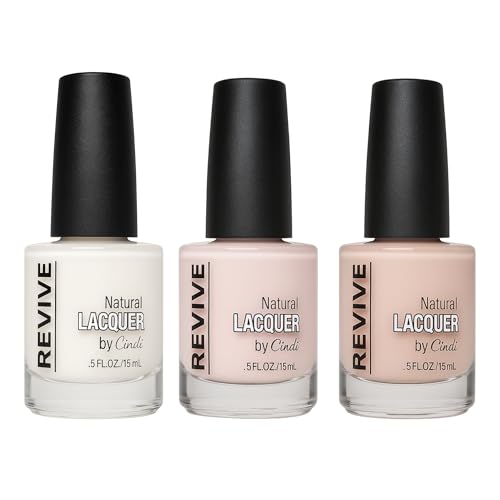 Sheer Bliss Nail Polish Set ? 3-Pack Sheer Neutrals in Au Naturel, Ballet Shoes, and My Mani ? 7-Free, Non-Toxic, Long-Lasting All Natural Natural Finish