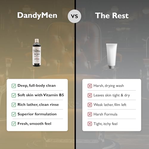 Hydrating Bodywash for Men ? 16oz (1-pack, Tobacco Vanilla)