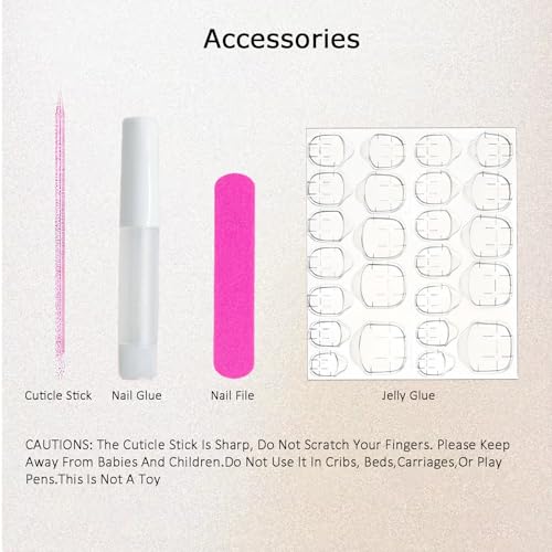 Luxury Ombre Red Glitter Gems Handmade Press On Nails,Long Square Glue On Nails,Glitter Full Covered Gems Charming False Nails For Women And Girls,10Pcs/Set With Glue,(Red-M),FOB