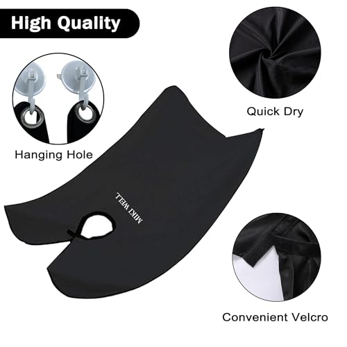 Men's Shaving Apron, Beard Catcher, Non-Stick Material Beard Apron,Gift for Father Husband Boyfriend