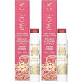 Pacifica Tinted Lip Balm ? Blood Orange Flavor ? Sheer Hydrating Balm with Coconut Oil & Cocoa Butter ? Vegan, Cruelty-Free, Dermatologist Tested ? 0.15 oz (Pack of 2)
