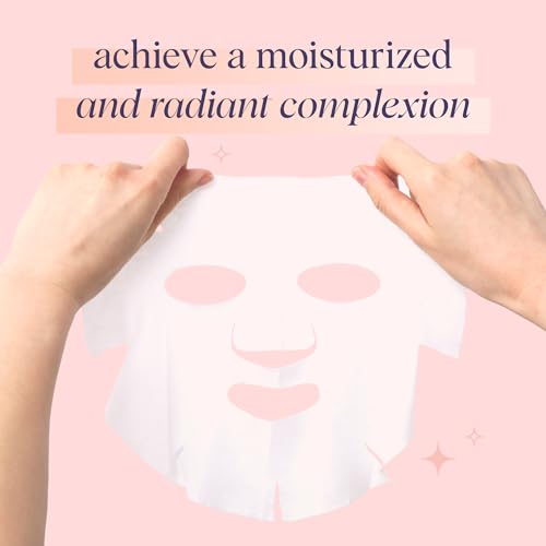 SpaLife Let¡¯s Avocuddle & You're My Jam Valentines Face Masks Bundle | Avocado and Strawberry Extract Infused Sheet Mask Sets for Hydration and Glow | Perfect Valentines Day Skincare Gift Set.