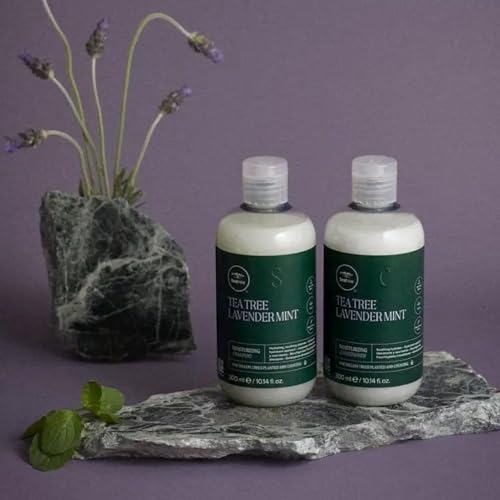 Tea Tree Lavender Mint Moisturizing Shampoo, Hydrates + Soothes, For Coarse + Dry Hair