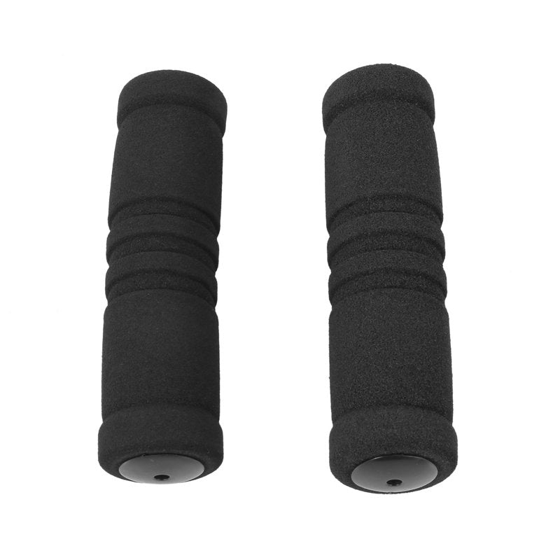 Bike Handlebar Grips 2 Pair Soft Sponge Anti-Skid Comfortable Vibration Damping
