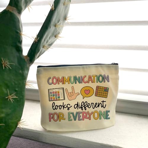 BLUPARK Behavior Analyst Cosmetic Bag ABA Therapist Gift Behavior Analyst Appreciation Gift Behavior Analyst Makeup Zipper Bag Behavior Therapist Gift(Behavior Analyst)