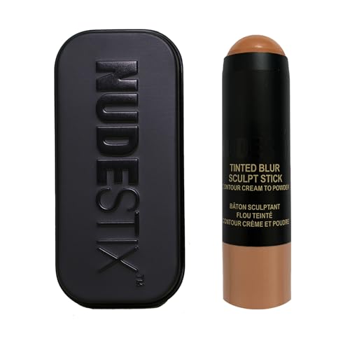 Nudestix Tinted Blur Sculpt Stick ? Cream-to-Powder Matte Contour Stick for Natural Face Sculpting & Definition | Lightweight, Blendable, Vegan & Clean Beauty Makeup