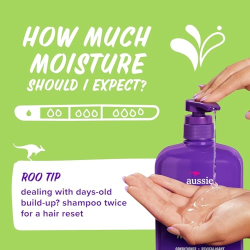 Aussie Miracle Volume with Plum Bamboo, Paraben Free Shampoo, 26.2 Fl Oz