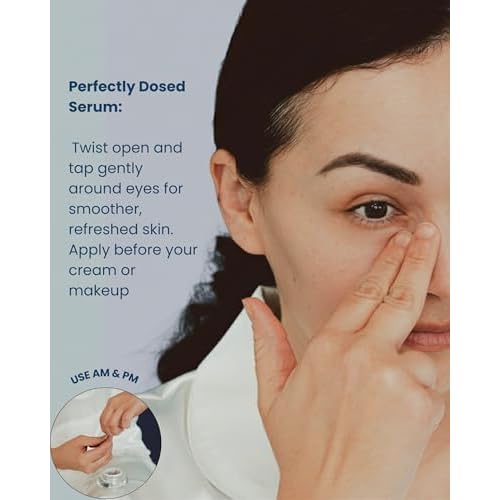 UP21 Eye Serum for Dark Circles & Puffiness (42 cap jar)