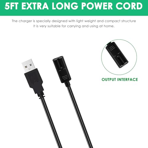 Replacement USB Cable for Freebird FlexSeries Pro Shaver kit Compatible with Freebird FlexSeries Pro Cordless Head Shaver Power Cord
