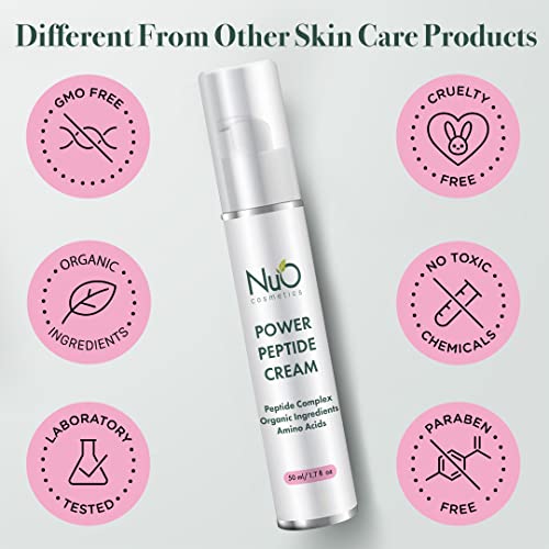 Hydrating Goat Milk Cream Skincare Collagen Face Moisturizer for All Skin Types Day and Night Cream Hydrate Smooth Your Skin, 1.4 Fl Oz