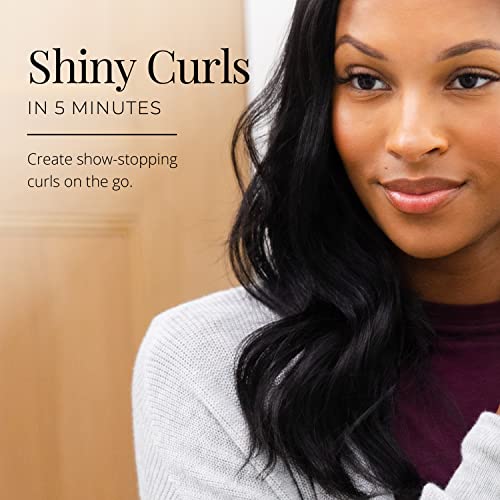 Remington Shine Therapy Argan Oil & Keratin Treated Hot Rollers Set, Professional Hair Curlers for Setting All Hair Lengths from Short and Medium to Long