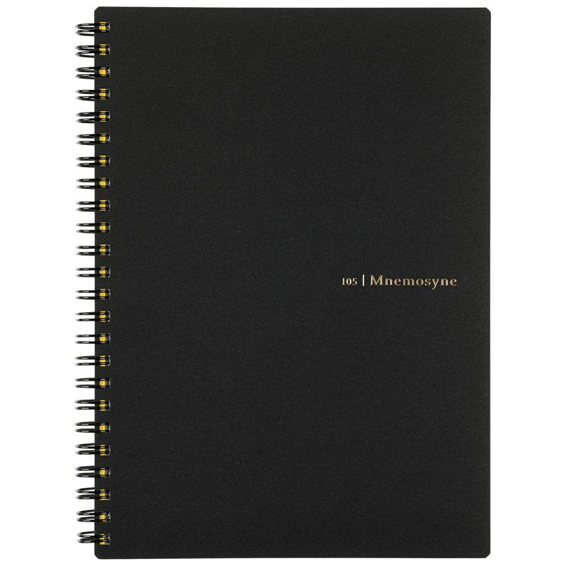 A5 Dot Grid Notebook - 80 Sheets, White, Portable Office & Planner