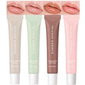URQT 4PCS Summer Special Lip Butter Balm, Hydrating, Nourishing & Softening Lip Care with Natural Oils & Fruit Extracts, Long-Lasting Moisture, Non-Sticky Shine, Soften Dry Lips Lip Care (4PCS, 4)