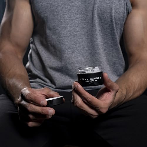 Heavy Handed The Cream RX Hand Recovery Cream with Honey & Vitamin E, Fast-Absorbing, Non-Greasy Moisturizer for Dry, Cracked, Overworked Hands