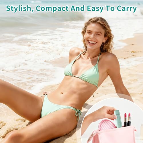 Bikini Trimmer for Women - 2 in 1multifunctional Painless Electric Razors for Women,Rechargeable Dual Head Electric Shaver for Lady Bikini Underarm,Body,Leg,Hair Remove Portable Travel,Women¡¯s Gift