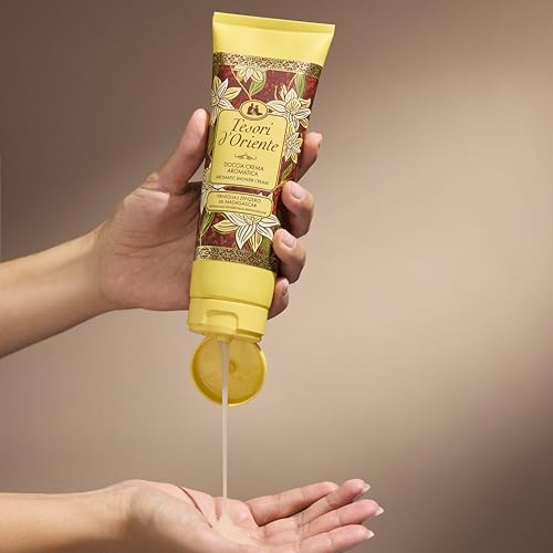 Tesori d'Oriente:"Vaniglia E Zenzero" Madagascar Vanilla and Ginger Shower Cream - 250 Ml (8.45us Fl Oz) [ Italian Import ]
