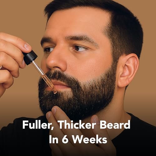Beard Care Oil for Men (30ml) ? Nourishing Blend with Jojoba & Sesame Seed Oils for Thicker-Looking, Fuller Beard Appearance ? Hydrating and Conditioning Formula for Beard & Mustache