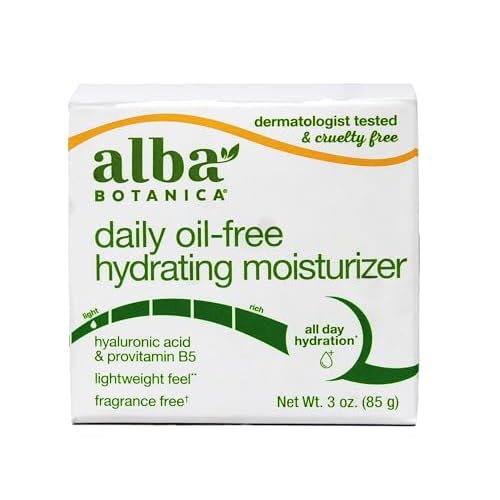 Alba Botanica Daily Oil-Free Hydrating Moisturizer, 3 Ounce (Pack of 2)