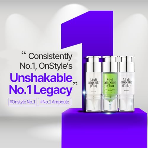 MILLIMILLI MediAmpoule ? Cica Serum | Calming Centella Asiatica Face Ampoule with TECA & Panthenol | Hydrating Korean Skin Care Serum for Face, 15ml