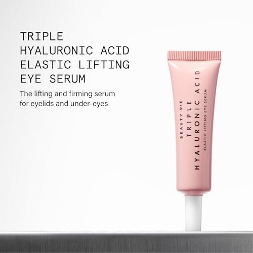 Beauty Pie Triple Hyaluronic Acid Elastic Lifting Eye Serum 15ml ? Firming & Brightening Treatment for Dark Circles, Puffiness & Fine Lines ? Lightweight, Fragrance-Free Eye Serum