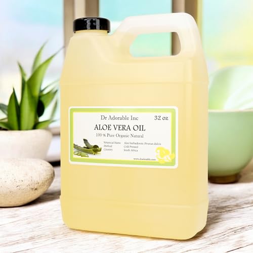 Dr Adorable - 32 oz - Aloe Vera Oil - 100% Pure Natural Organic