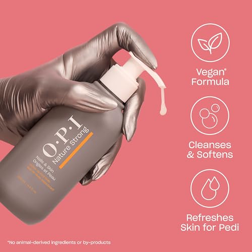 OPI Nature Strong Nails & Skin ? Moisturizing Cuticle Care & Removal Treatments | Hydrating for Dry Cuticles, Nails and Skin | Enriched with Skin-Smoothing Emollients & Natural Ingredients | Vegan